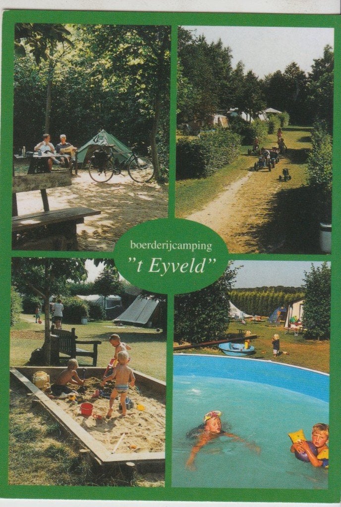 Beesel Boerderij Camping 't Eyveld Zandbak Zwembad Ongelopen, Verzenden, 1980 tot heden, Ongelopen, Limburg