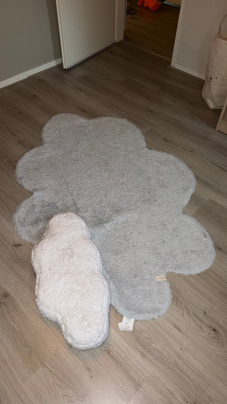 Lorena Canals wasbaar vloerkleed wolk, Ophalen, Kleed of Kussen, Zo goed als nieuw, Handgemaakt
