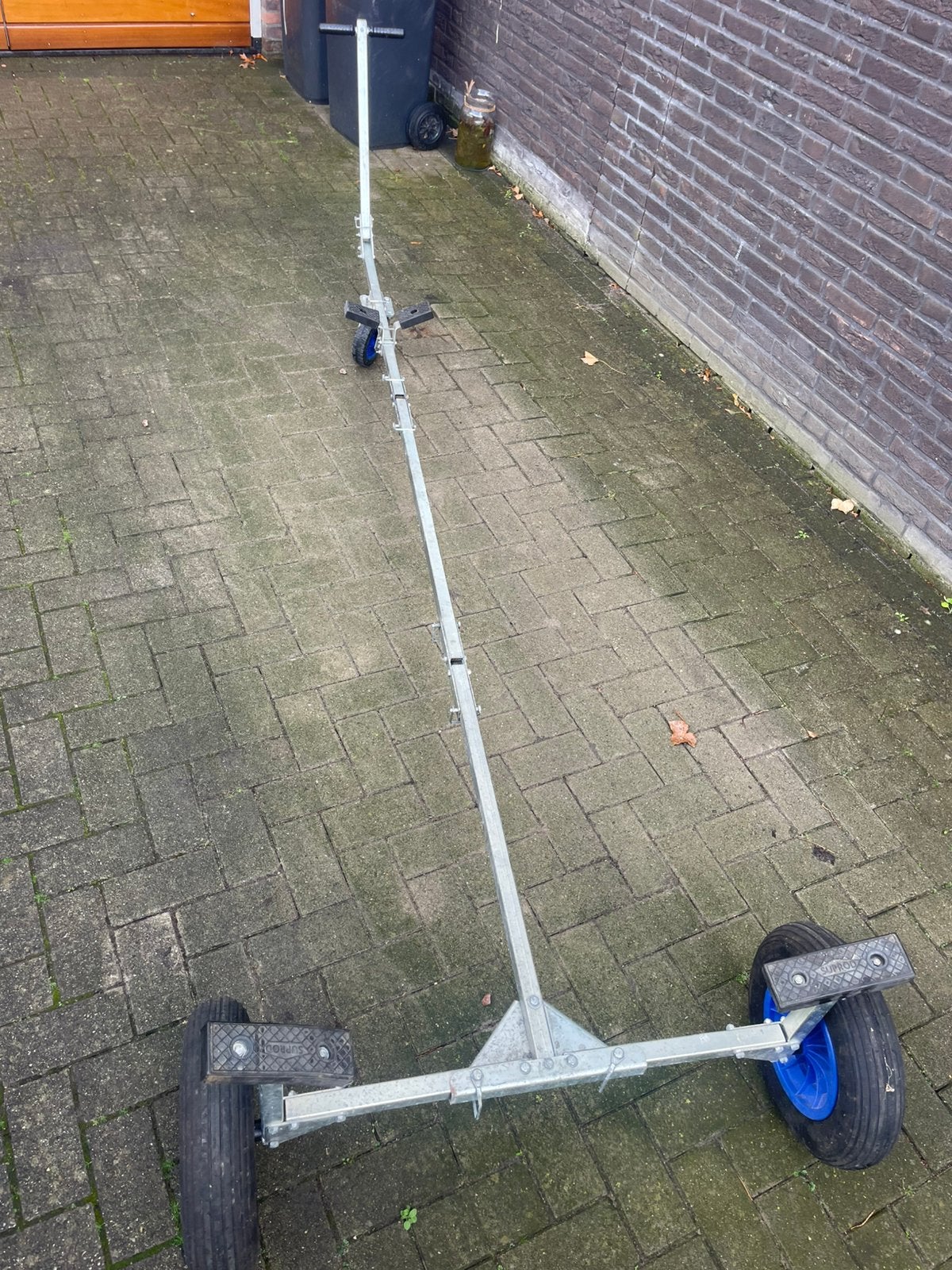 Opvouwbare boot trolley voor rubberboot strandtrailer, Ophalen, Gebruikt, Overige typen