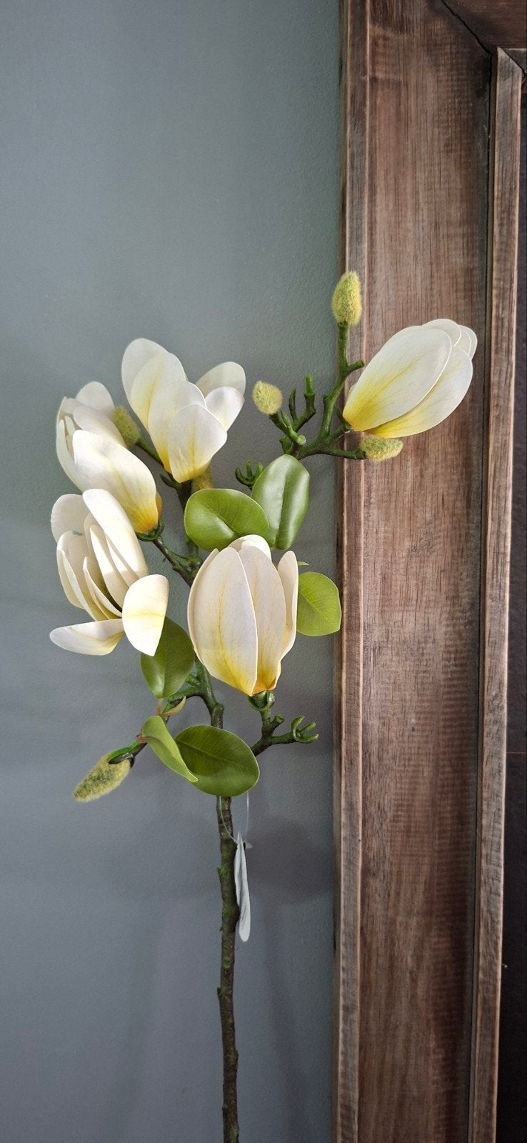 Kunst magnolia tak., Ophalen of Verzenden