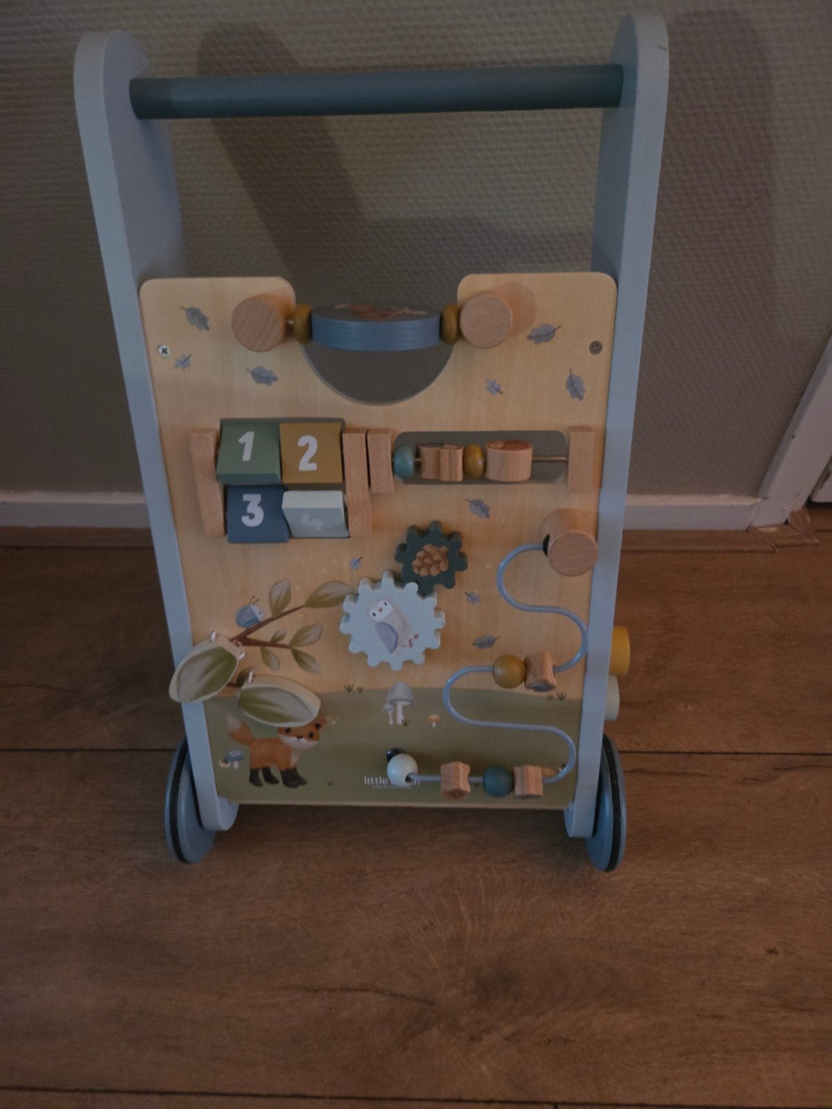 Loopkar, Ophalen of Verzenden, Zo goed als nieuw, Duw- of Trekspeelgoed