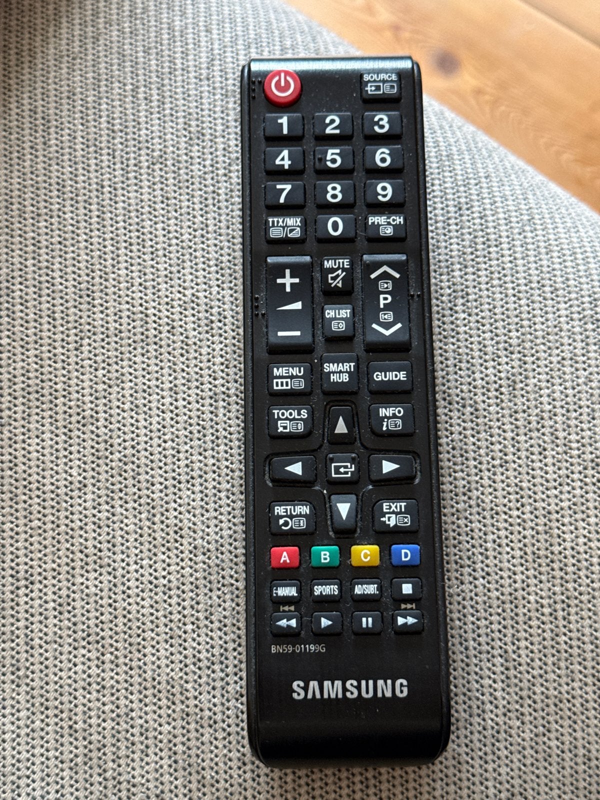 Samsung Afstandsbediening BN59-01199G - Gebruikt, Audio, Tv en Foto, Afstandsbedieningen, Ophalen, Gebruikt, Origineel, Tv