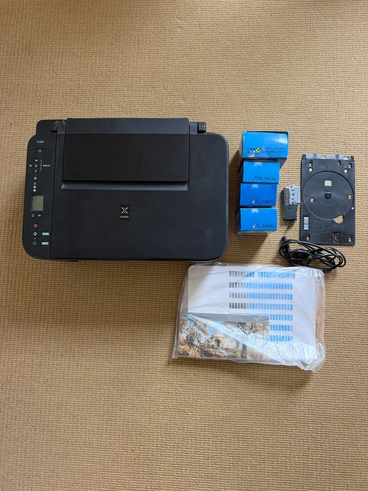 Canon PIXMA MG5350 All-in-One Printer met extra inkt, Computers en Software, Inkjetprinter, All-in-one, Kleur printen, Ophalen of Verzenden