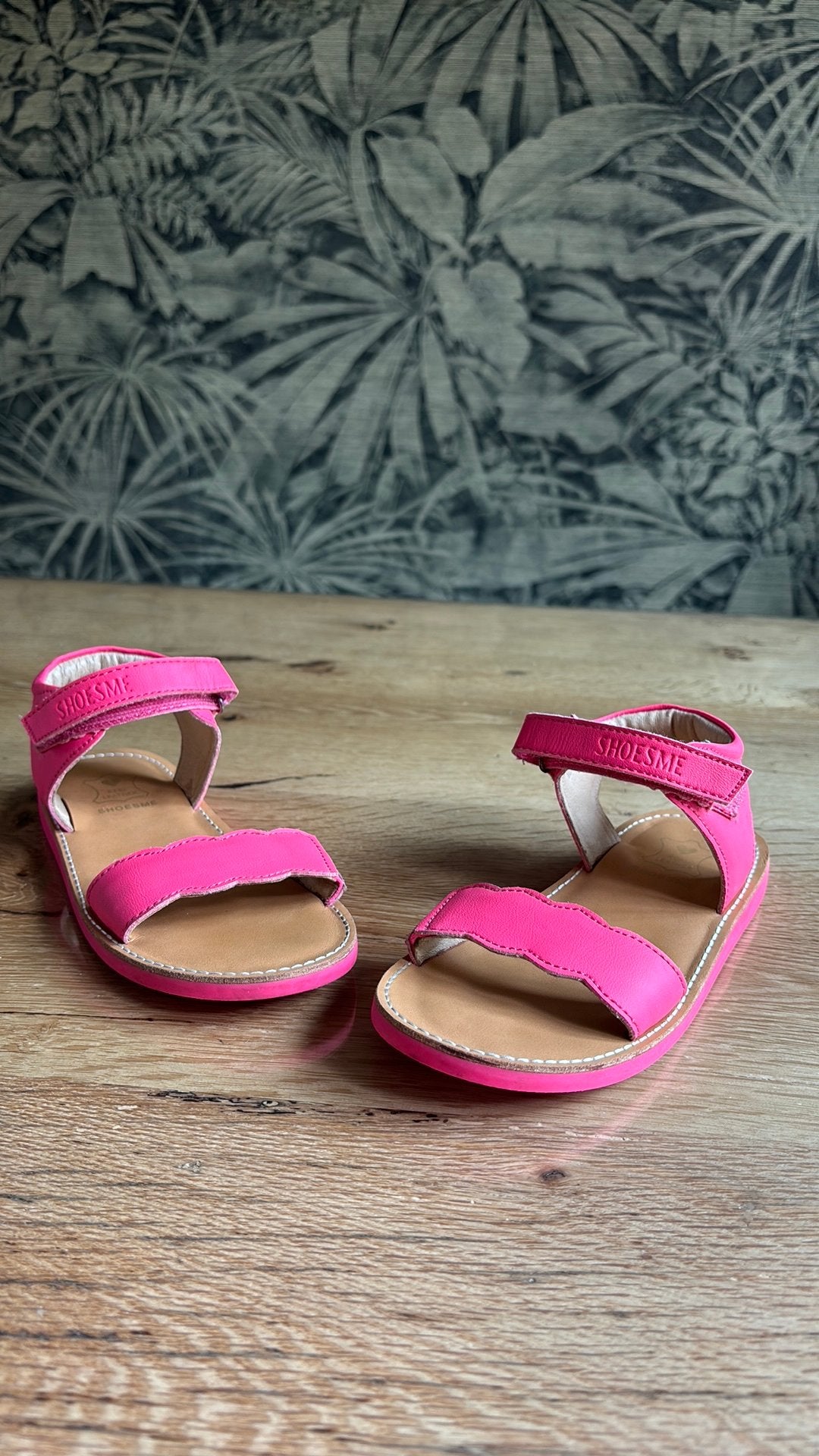 32 Shoesme roze (kunst)leren sandalen | zeer mooie staat, Kinderen en Baby's, Kinderkleding | Schoenen en Sokken, Meisje, Overige typen
