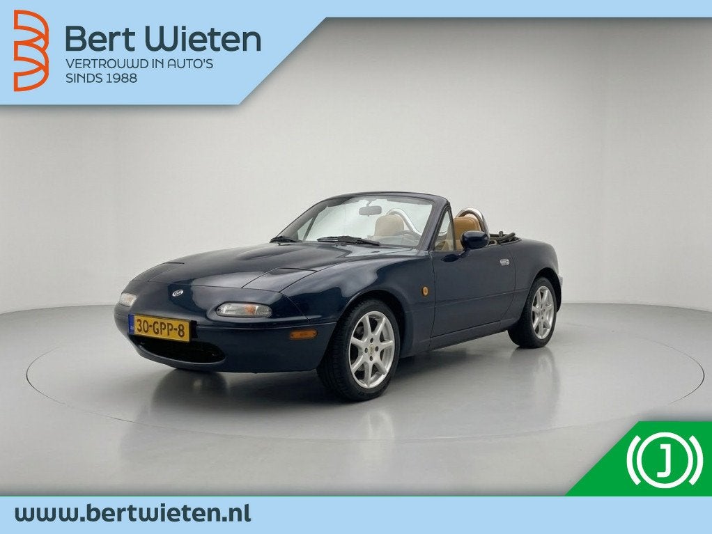 Mazda MX-5 1.6i | Hardtop | Nieuw interieur | (bj 1997), Achterwielaandrijving, Beige, Cabriolet, Leder