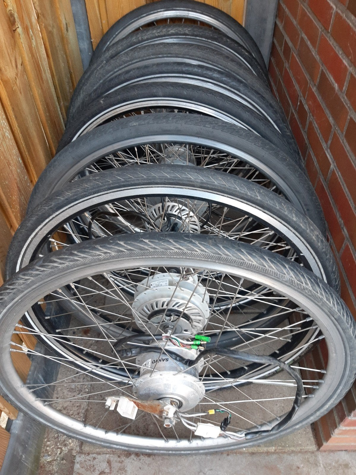 voorwiel motor voor electrische fiets Batavus Sparta en meer, Gebruikt, Batavus, Motor, Ophalen