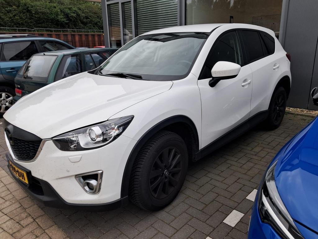 Mazda CX-5 2.0 121KW 2WD 2013 Wit. PRIJS VERLAAGD!!, Auto's, Mazda, Particulier, CX-5, ABS, Adaptieve lichten, Airbags, Automatische klimaatregeling