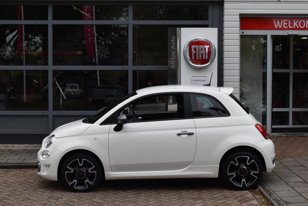 Fiat 500 1.2 Sport|Nav|Cruise|Carplay|PDC|TFT|16"|, Auto's, Voorwielaandrijving, Stof, Gebruikt, 4 cilinders