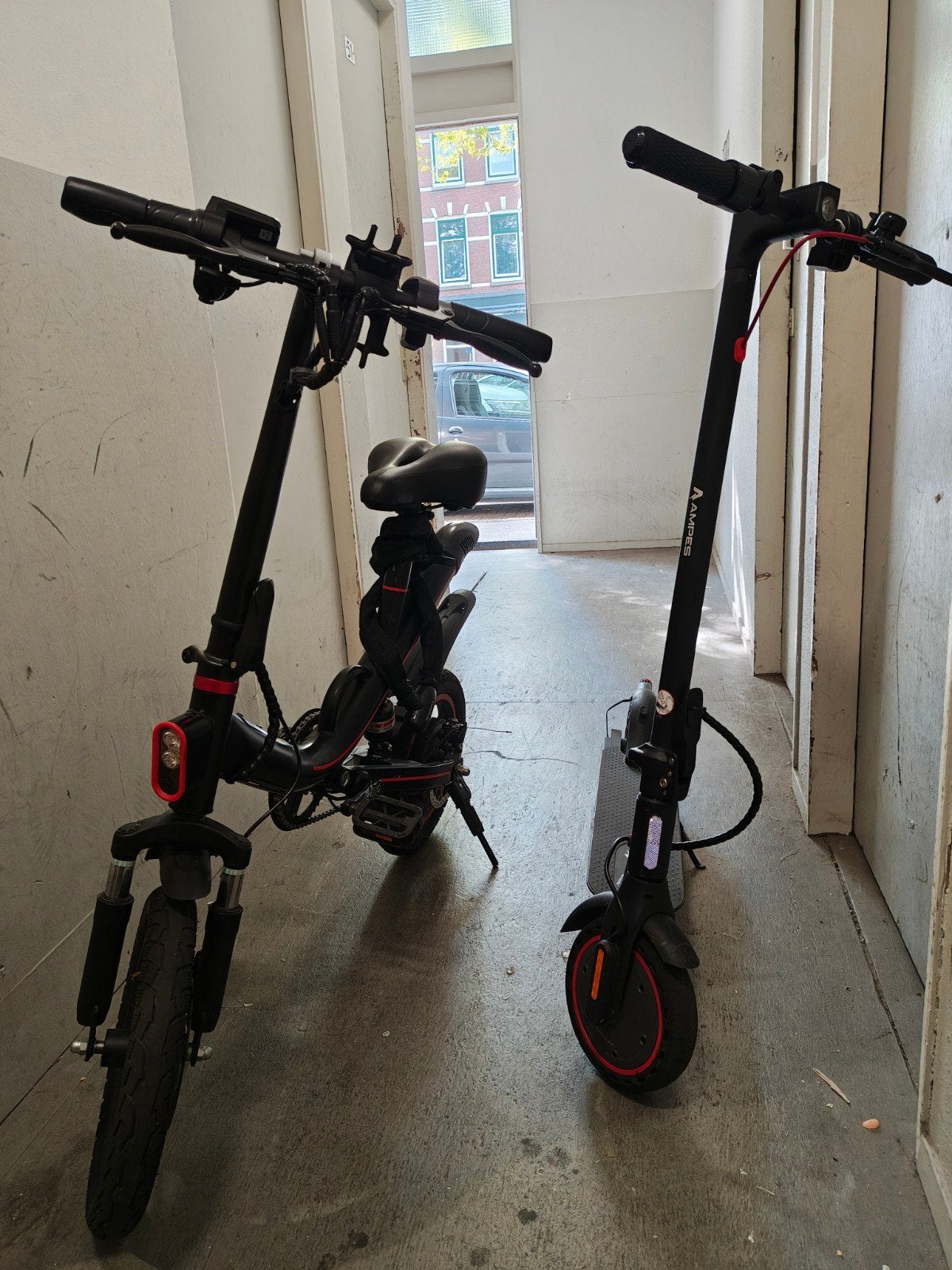 elektrische fiets en elektrische step, Fietsen en Brommers, Ophalen of Verzenden, Gebruikt, Elektrische step (E-scooter), Onbekend