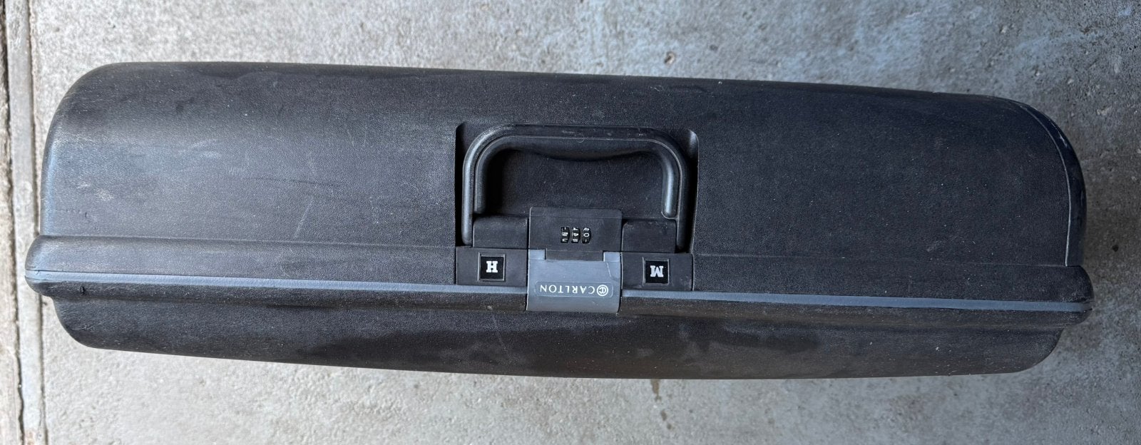 reiskoffer met cijferslot Samsonite, Hard kunststof, Ophalen of Verzenden, Zo goed als nieuw, 70 cm of meer