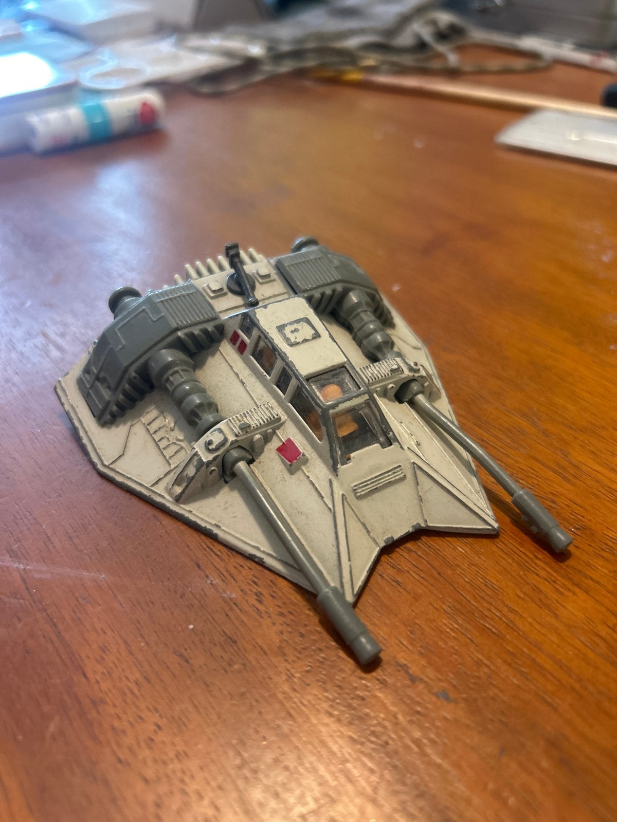 Star Wars Snowspeeder Speeder model, Ophalen of Verzenden, Gebruikt