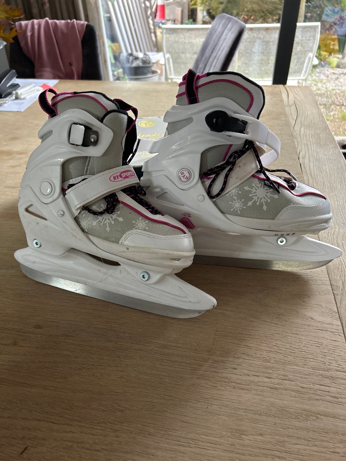Verstelbare schaatsen Hy Sports maat 33-36, Ophalen, Gebruikt, Overige typen, Overige merken