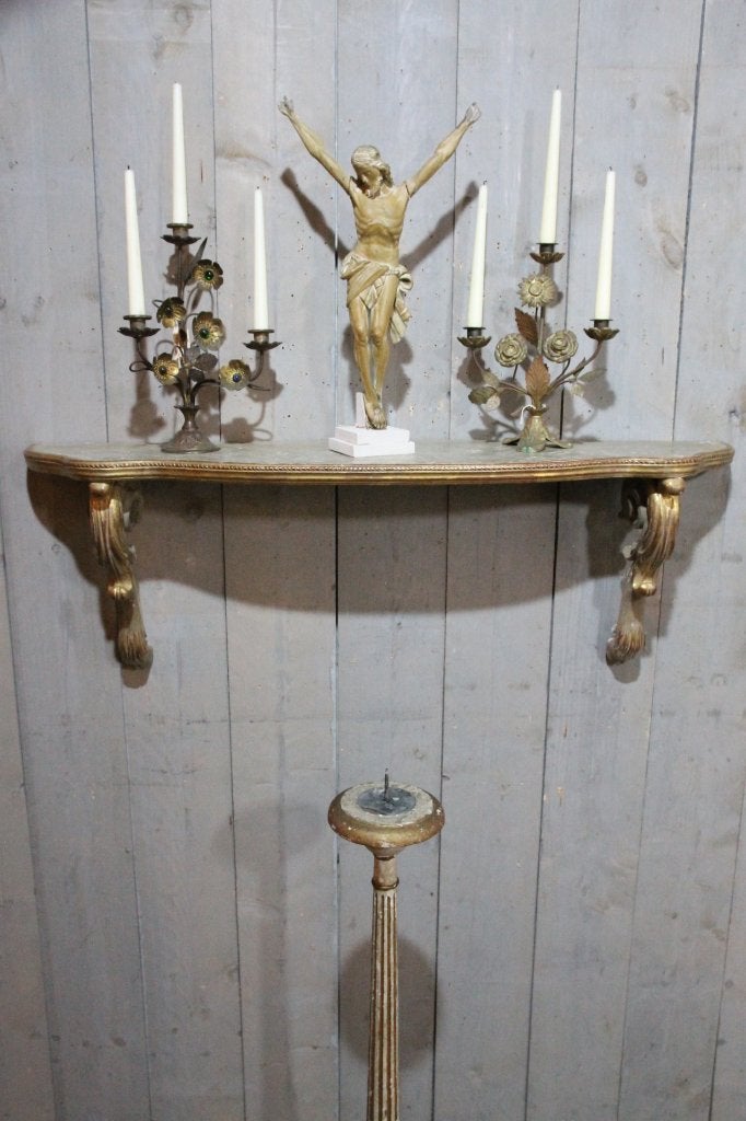 Oude wandconsole, Ophalen of Verzenden
