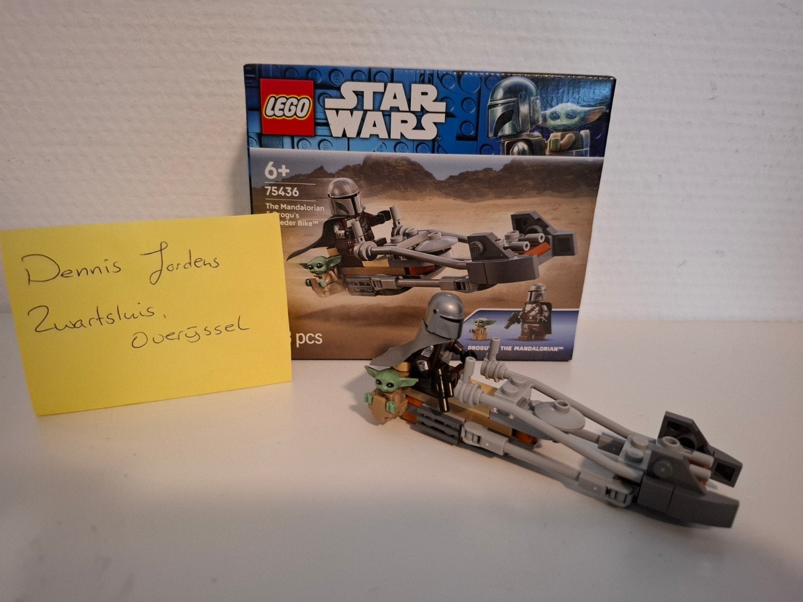 LEGO Star Wars The Mandalorian 75436 Speeder Bike, Ophalen of Verzenden, Zo goed als nieuw