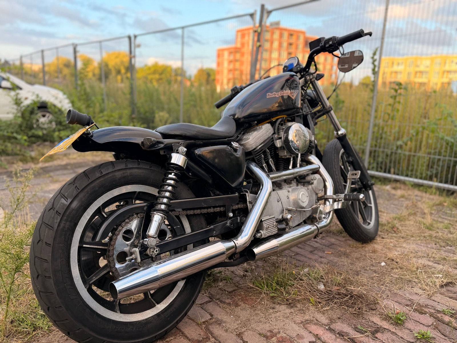 Harley-Davidson Sportster 883 Custom Chopper, 2 cilinders, Gebruikt, Particulier, Meer dan 35 kW