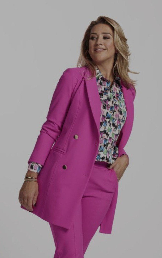 Jazz bonded blazer Studio Anneloes, M, Ophalen of Verzenden, Zo goed als nieuw