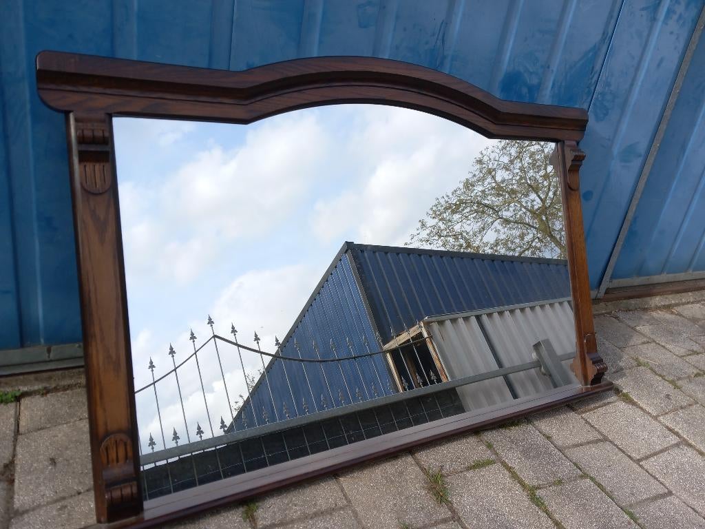 Grote spiegel, Huis en Inrichting, Ophalen, 125 cm of meer, Zo goed als nieuw, Minder dan 100 cm