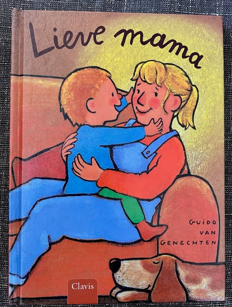 LIEVE MAMA - Guido van Genechten, Boeken, Kinderboeken | Baby's en Peuters, 3 tot 4 jaar, Ophalen of Verzenden, Zo goed als nieuw