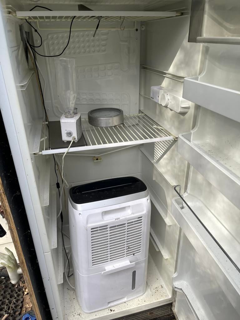 Droogkast voor worst maken, Ophalen