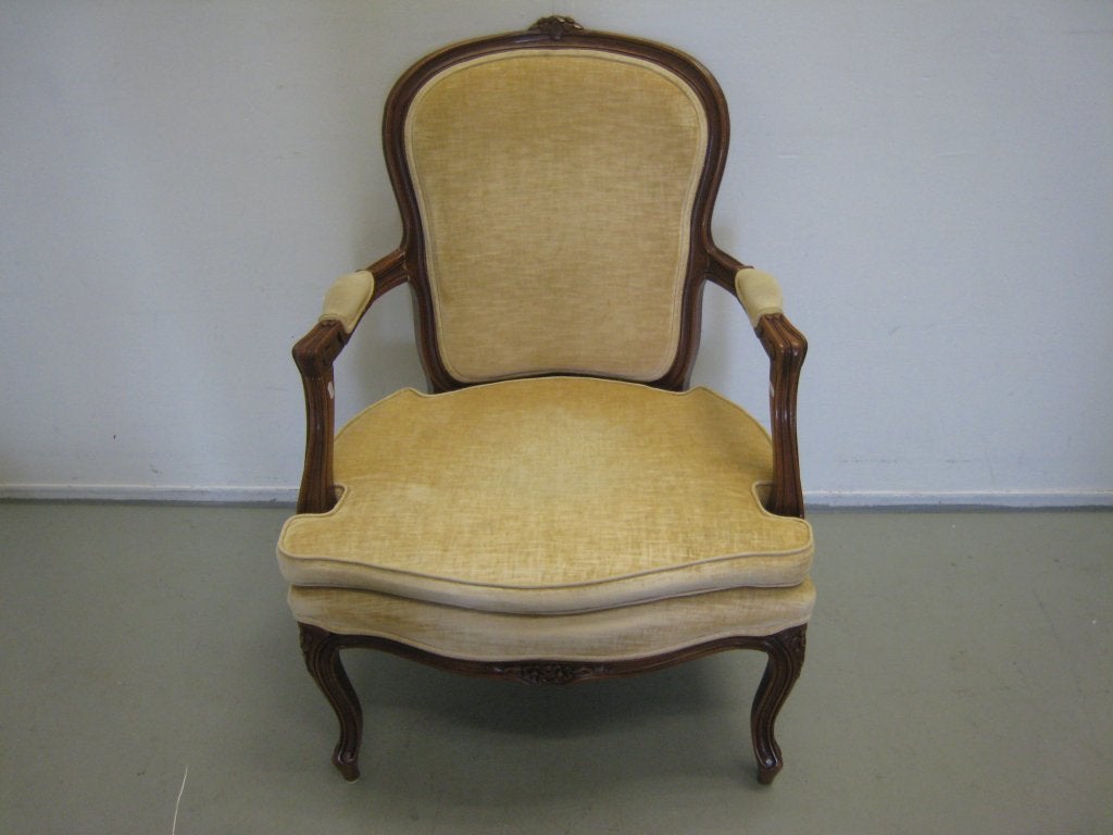 Lodewijk XV stijl fauteuil, Niet ingevuld, Gebruikt, Niet ingevuld, Niet ingevuld