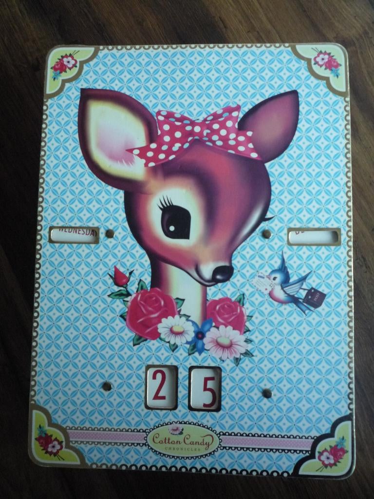 Kalender hertje Bambi, Ophalen of Verzenden, Huis en Inrichting
