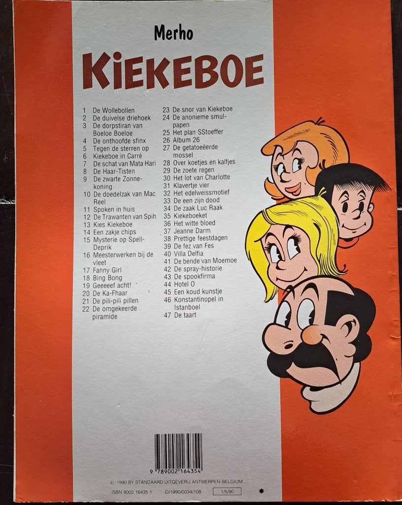 Kiekeboe - De taart (nr.47), Eén stripboek, Ophalen of Verzenden