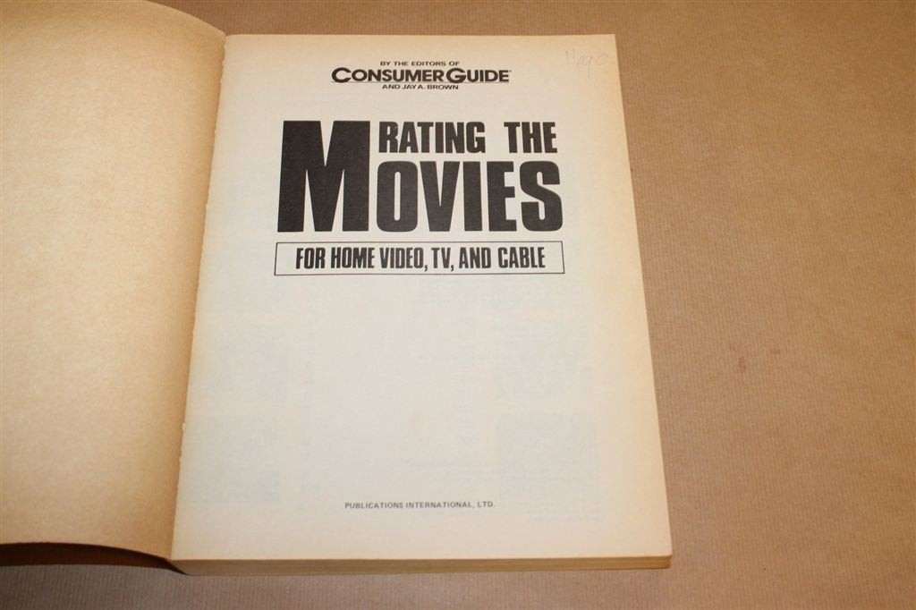 Rating the Movies — Gids voor Home Video, TV & Cable 1990, Boeken, Ophalen of Verzenden, Gelezen