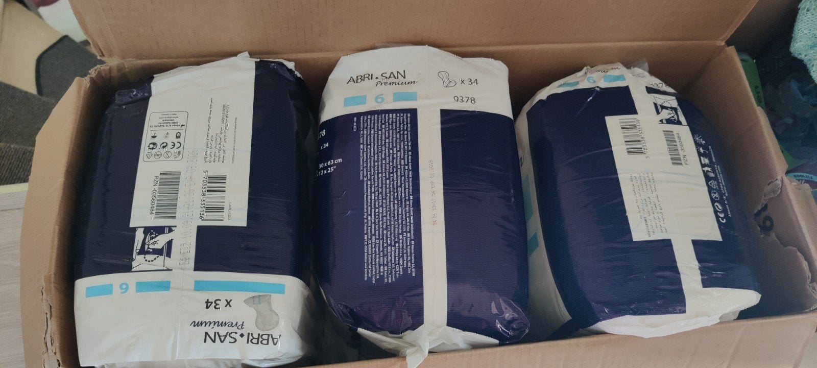 Incontinentie materiaal, Ophalen