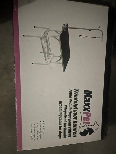 Trimtafel Maxx Pet, Dieren en Toebehoren, Ophalen, Nieuw