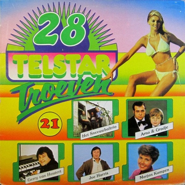 Piraten L.P. (1980) 28 TELSTAR Troeven nr. 21, LP, Gebruikt, Ophalen of Verzenden, Inclusief binnenhoes