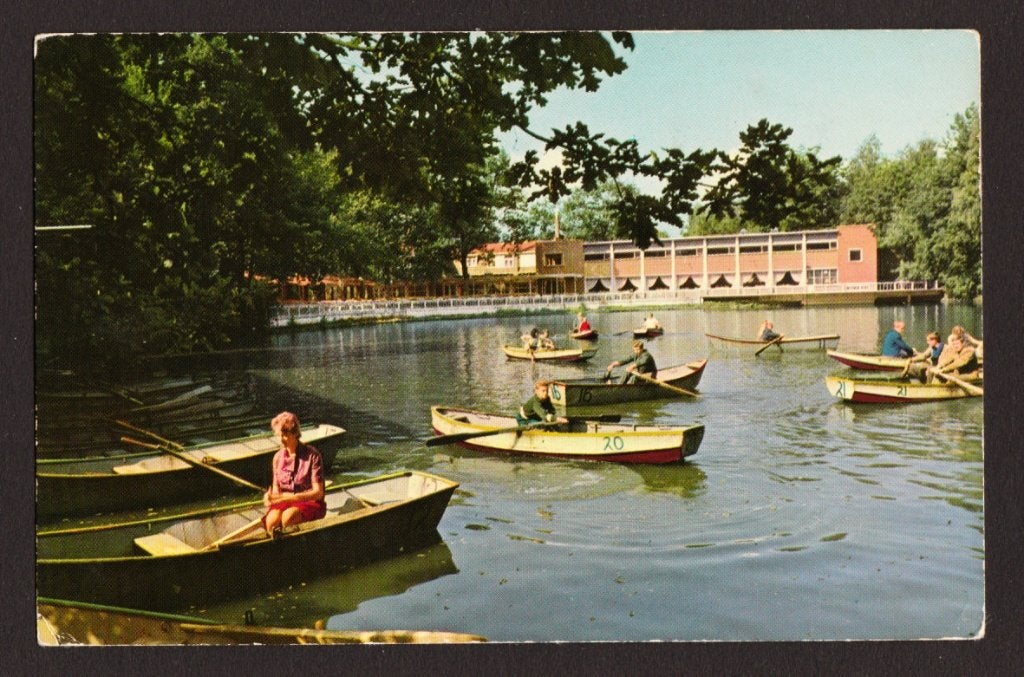 Hengelo - Uitspanning-Cafe-Restaurant De Waarbeek, Verzenden, 1960 tot 1980, Ongelopen, Overijssel