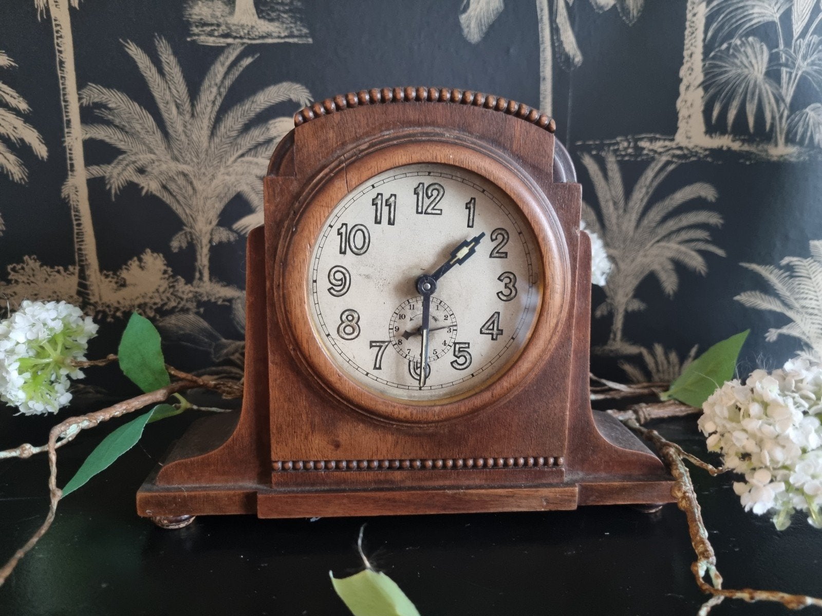 oud wekkertje hout, Antiek en Kunst, Antiek | Klokken, Ophalen of Verzenden