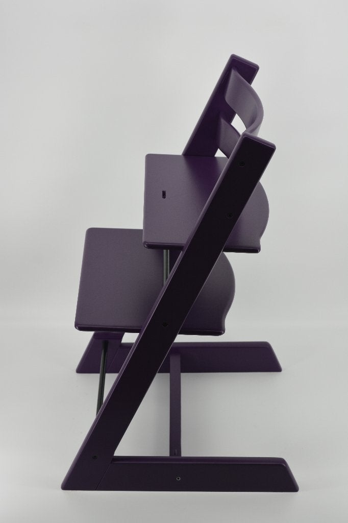 Stokke Tripp Trapp Plump Purple – Tripp Trapp stoel, Ophalen of Verzenden, Gebruikt, Meegroeistoel, Aanschuifbaar