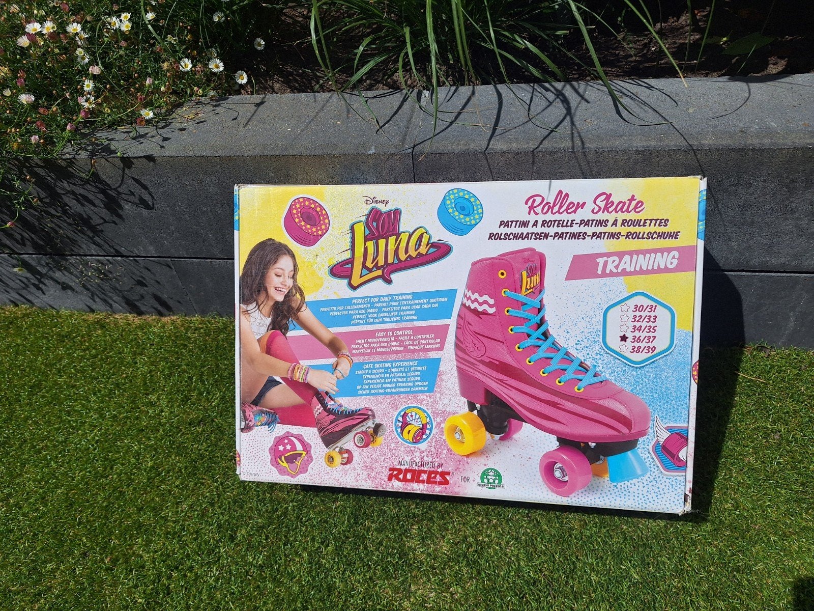 Roller skates maat 38/39 - Disney Soy Luna, Ophalen of Verzenden, Verstelbaar, Zo goed als nieuw, Kinderen