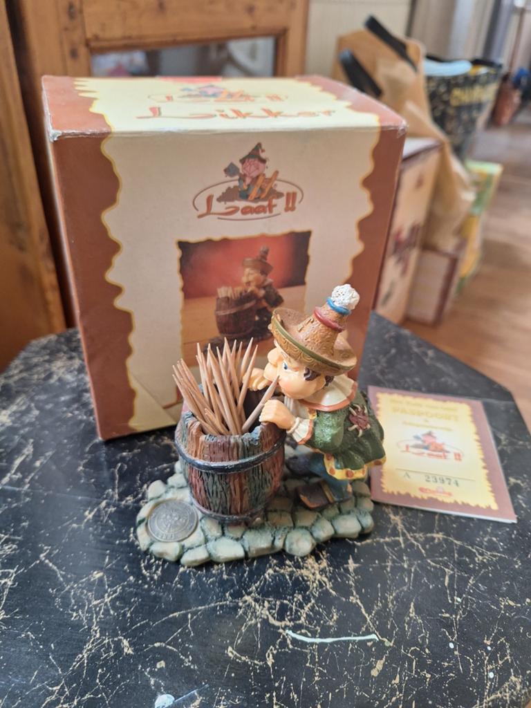 Laaf Likker van de Efteling compleet met doosje en paspoort, Ophalen of Verzenden, Zo goed als nieuw, Beeldje of Poppetje