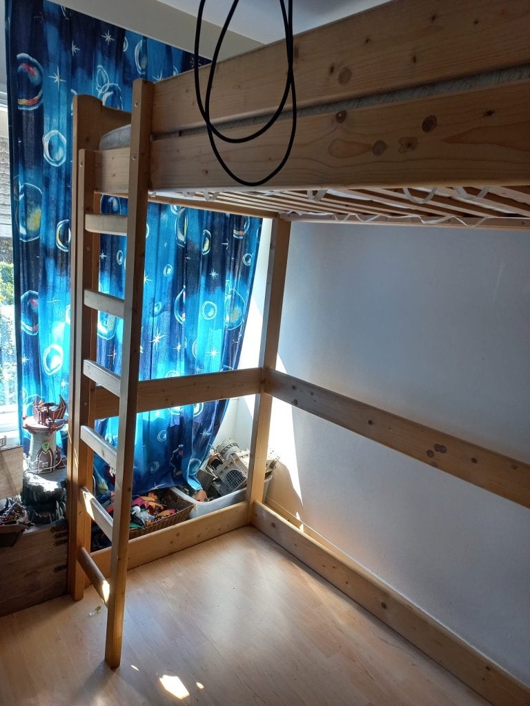 Hoogslapers, Ophalen, Gebruikt, 90 cm, Eenpersoons