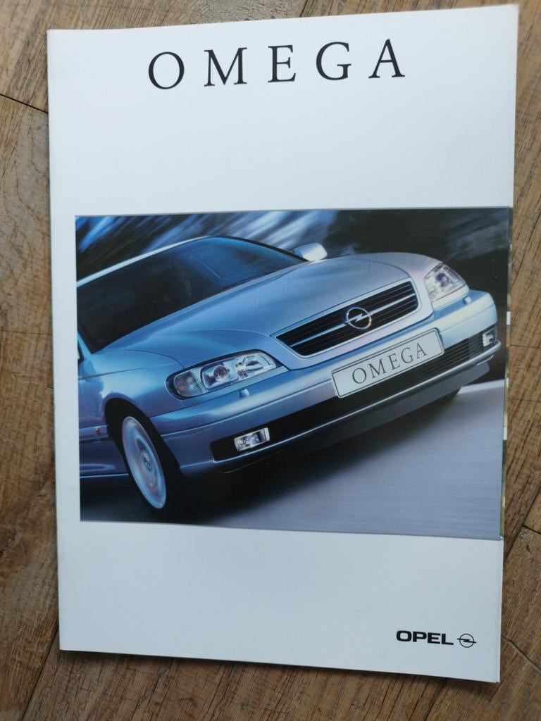Opel Omega brochure uit 1999 - 16 pagina's, Opel, Zo goed als nieuw, Opel, Ophalen of Verzenden
