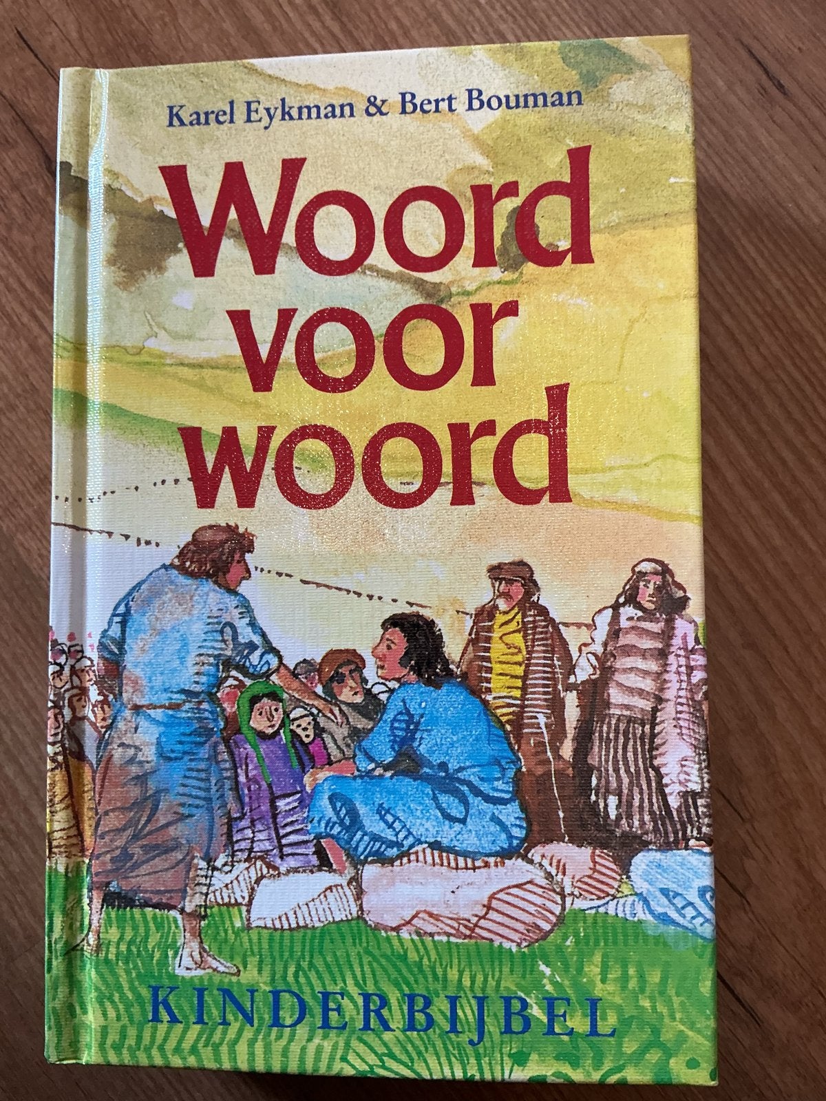 Woord voor Woord Kinderbijbel - Karel Eykman & Bert Bouman, Ophalen of Verzenden, Zo goed als nieuw, Non-fictie