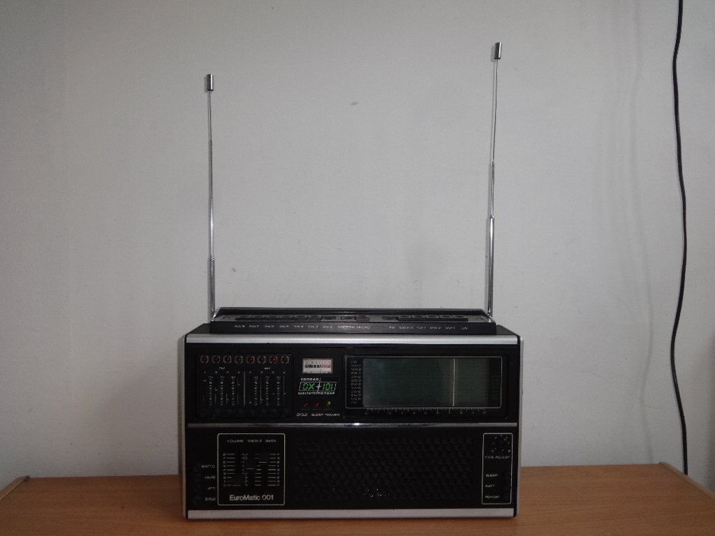 Conrad DX-101 wereldontvanger, Ophalen of Verzenden, Refurbished, Wereldontvanger