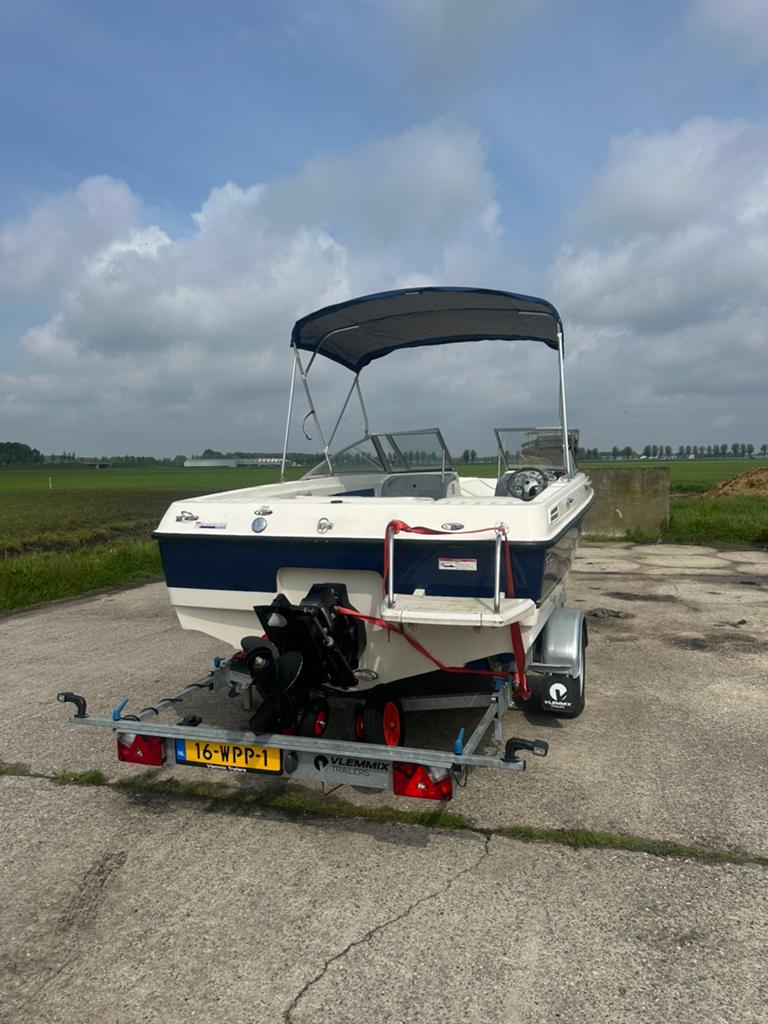 Bayliner Discovery 195 2008 MerCruiser 3.0 incl trailer, Ophalen of Verzenden, Zo goed als nieuw, Bayliner
