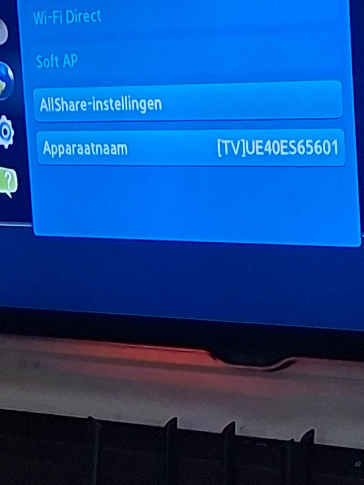 Samsung 40 inch 3D LED TV, Ophalen, LED, Zo goed als nieuw, 100 Hz