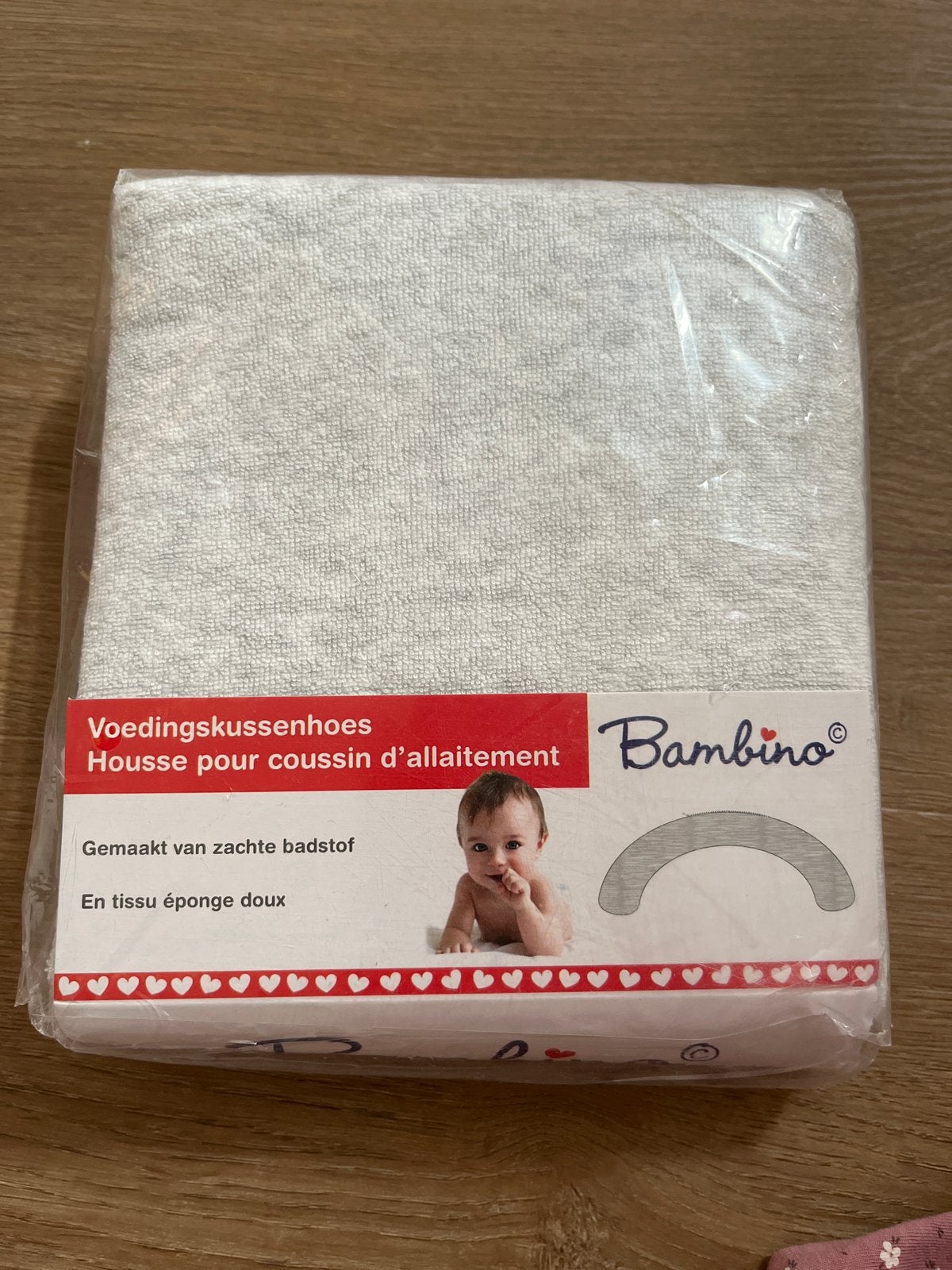 Bambino Voedingskussenhoes - Zachte Badstof, Ophalen of Verzenden, Nieuw