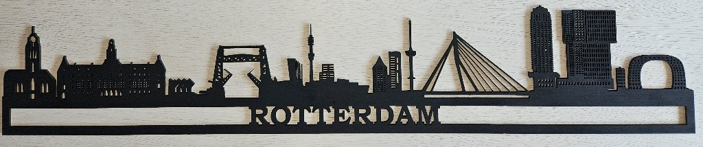 Skyline Rotterdam, Ophalen of Verzenden, Nieuw, 50 tot 75 cm, Overige typen
