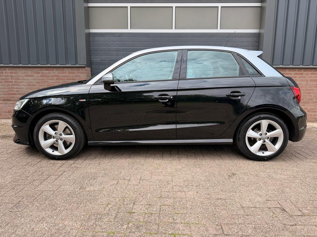 Audi A1 SPORTBACK 1.4 TFSI 125PK Design Pro Line Plus S-Line, Auto's, Audi, 4 cilinders, 4 stoelen, Zwart, 600 kg
