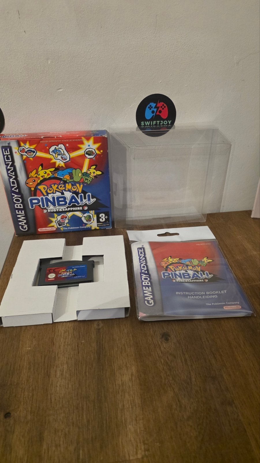 Pokémon Pinball Ruby & Sapphire - Game Boy Advance (GBA), Spelcomputers en Games, Nintendo, ., 1 speler, Ophalen of Verzenden