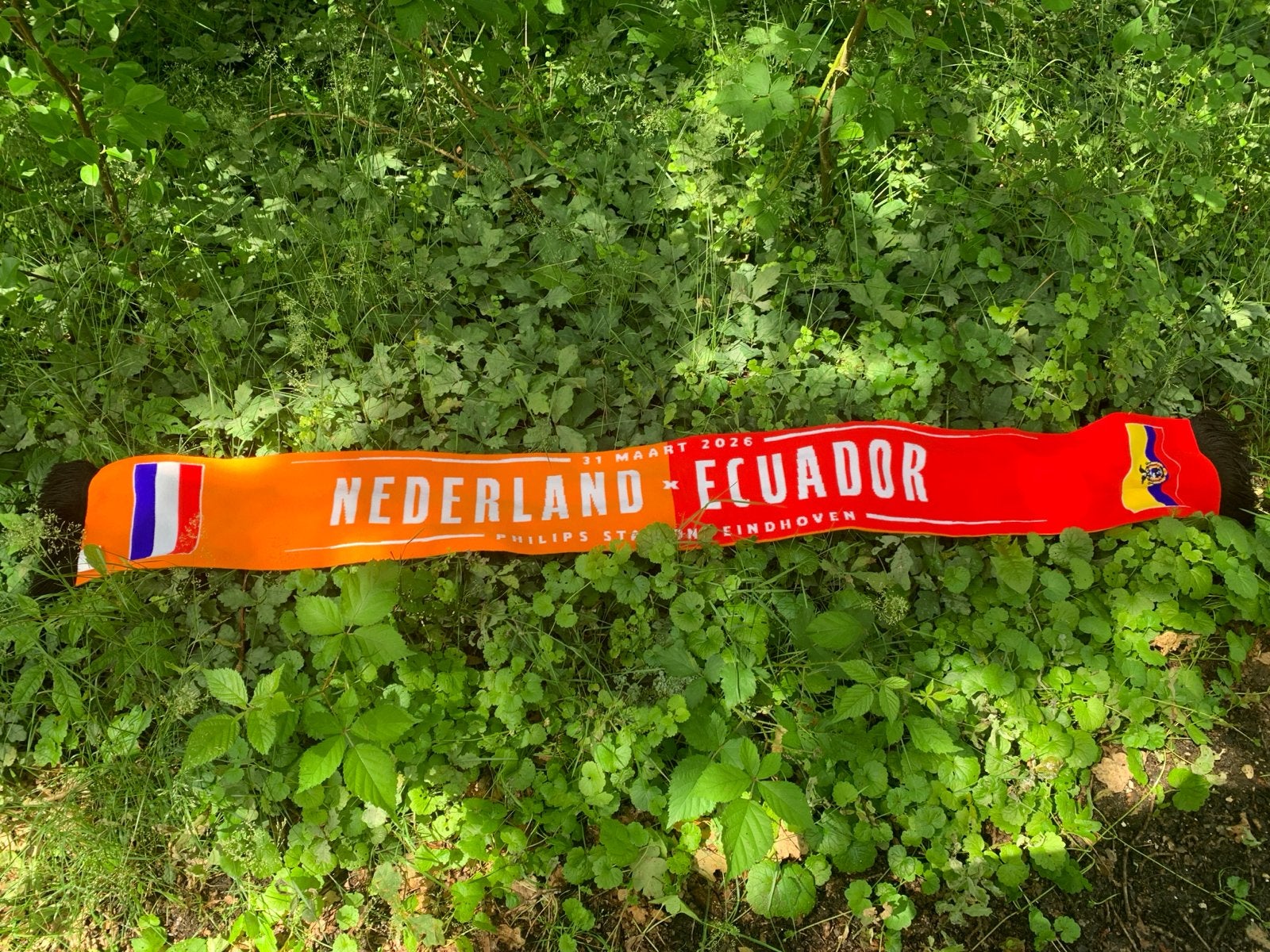 Oranje sjaal Nederland - Ecuador WK 2026, Ophalen of Verzenden, Nieuw, Overige binnenlandse clubs, Vaantje of Sjaal