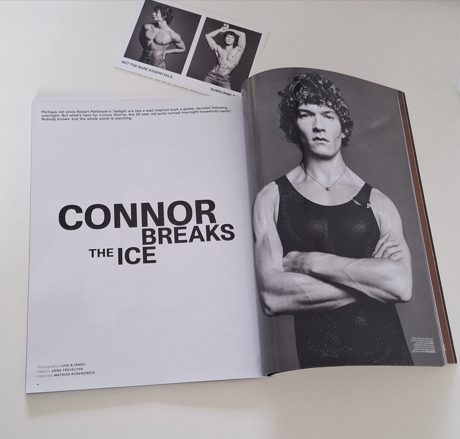VMAN Editie 56 Spring Summer 2026 - Cover Connor Storrie, Boeken, Ophalen of Verzenden, Nieuw, Overige typen