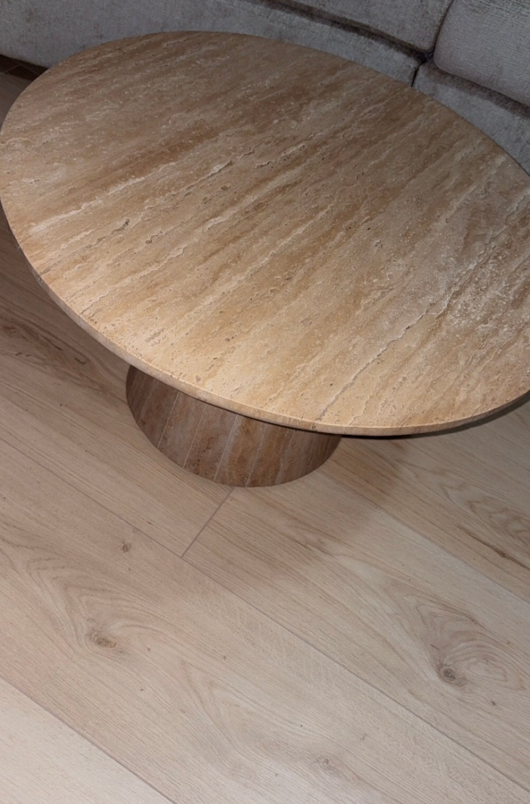 Salontafel, Ophalen, Overige materialen, 100 tot 150 cm, Rond