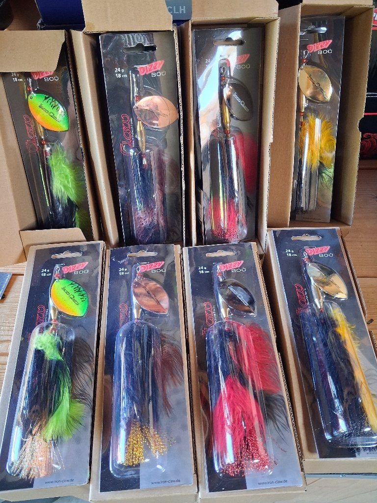 Iron Claw Dizzy Bou II Bucktail spinners (18cm/24g), Overige typen, Ophalen of Verzenden, Iron Claw, Bodenroder Weg