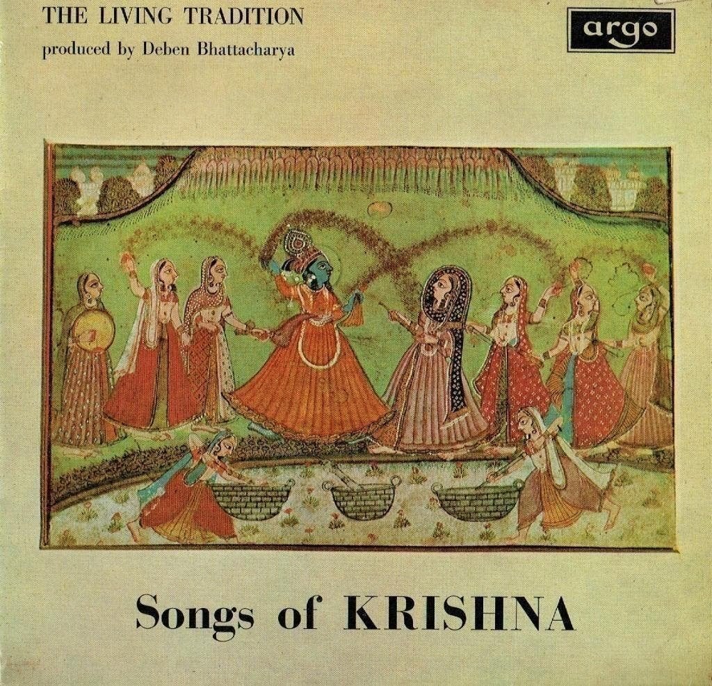 Deben Bhattacharya – Songs Of Krishna, LP, Ophalen of Verzenden, Zo goed als nieuw, 12 inch